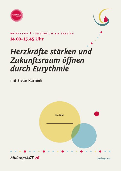Türschild für einen Workshop