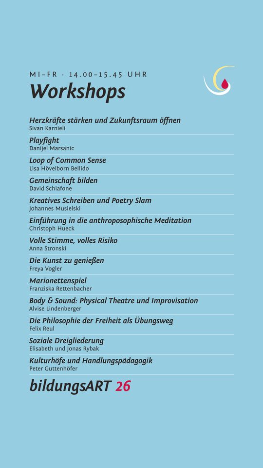 Story: Übersicht der Workshops